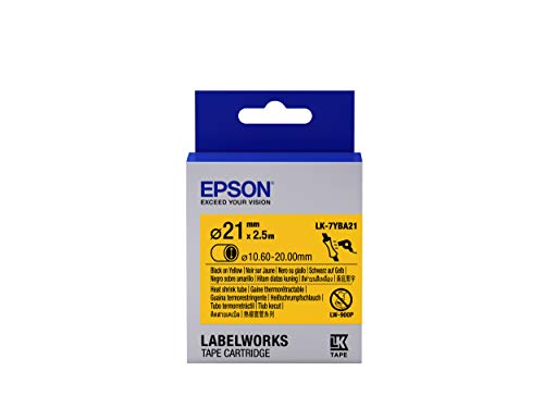 Algopix Similar Product 1 - Epson LK7YBA21  LabelMaking Tapes
