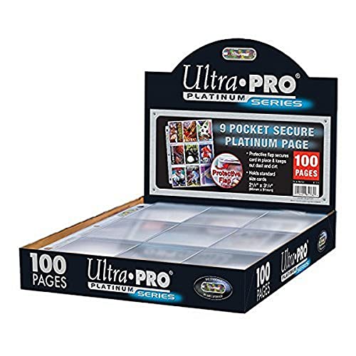 Algopix Similar Product 20 - Ultra Pro Platinum 9 Pocket Secure