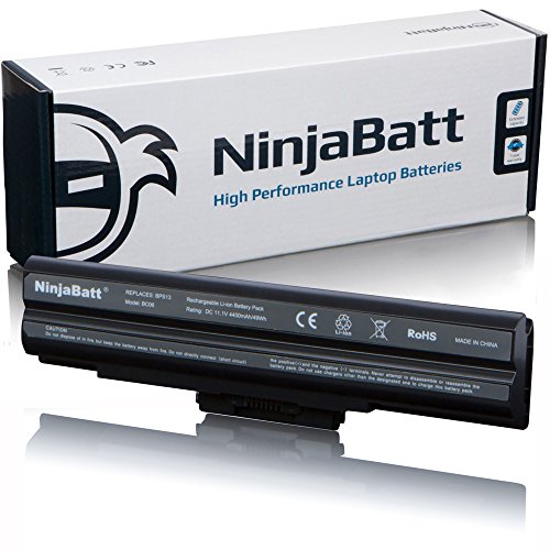 Algopix Similar Product 2 - NinjaBatt Laptop Battery for Sony Vaio