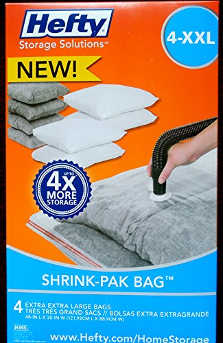 Algopix Similar Product 5 - HEFTY Shrink-pak 4-XXL