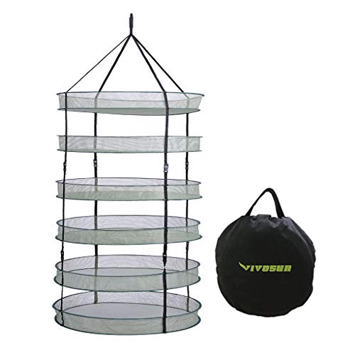 Algopix Similar Product 5 - VIVOSUN 2 FT 6 Layer Collapsible Dry