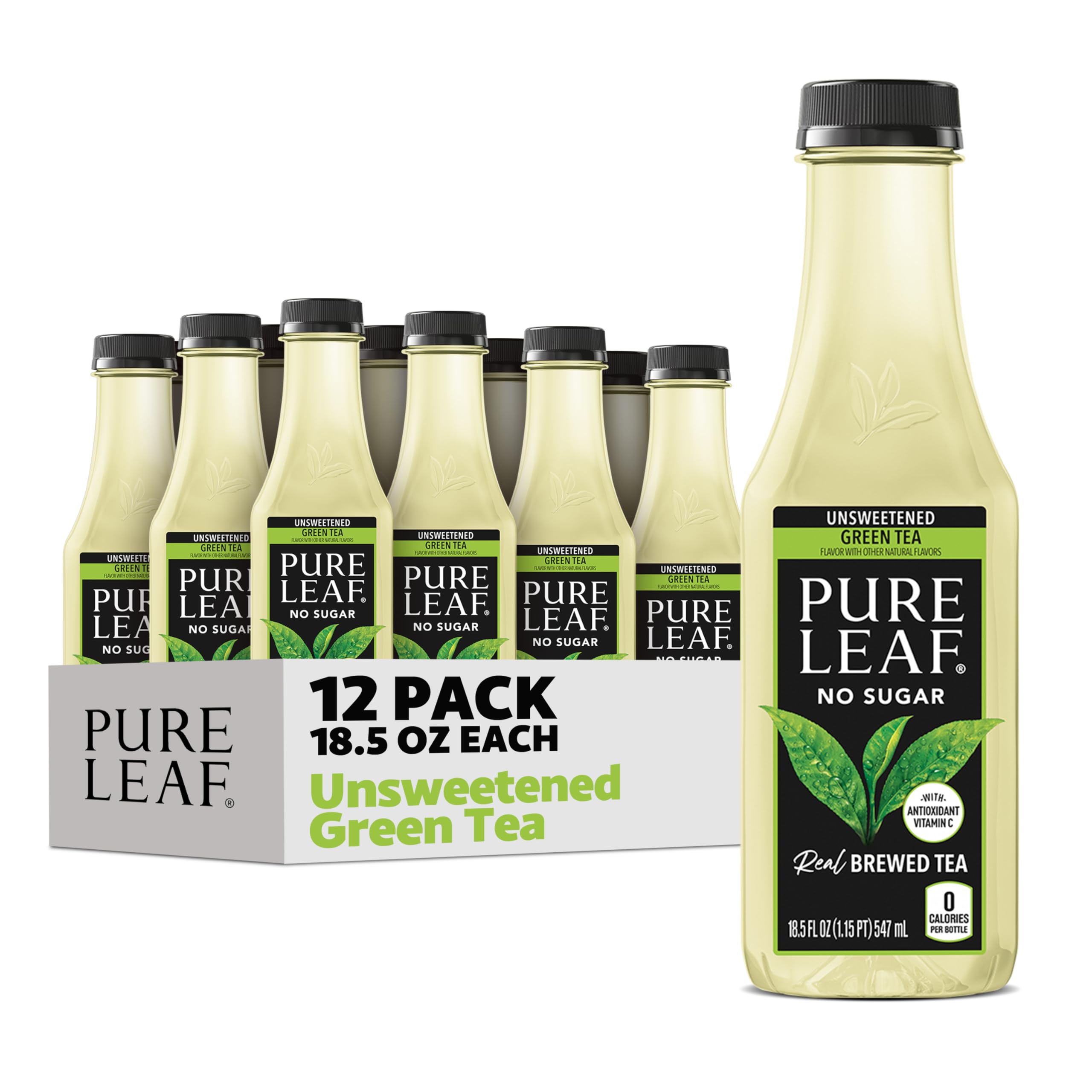 Algopix Similar Product 4 - Pure Leaf Iced Tea Unsweetened Green