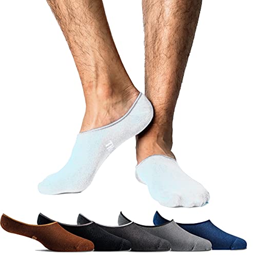 Algopix Similar Product 17 - Thirty48 Mens No Show Socks NonSlip
