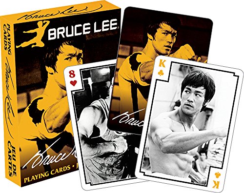 Algopix Similar Product 2 - AQUARIUS Bruce Lee Photos Playing Cards