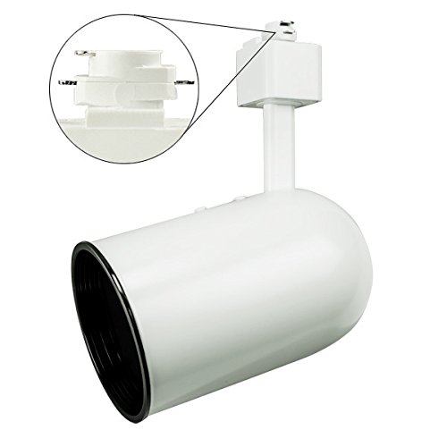 Algopix Similar Product 16 - White Cylinder Track Fixture Operates
