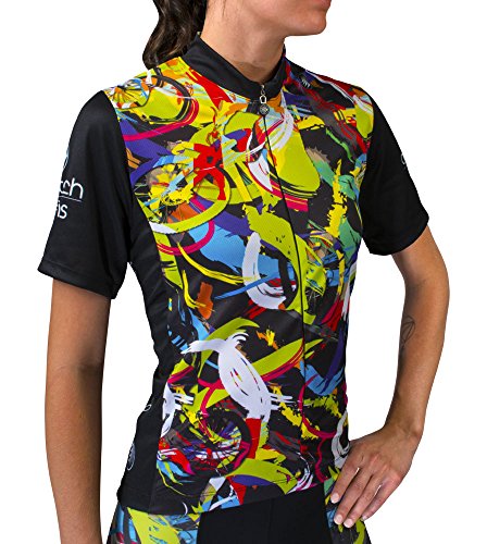 Algopix Similar Product 8 - ATD Womens HideARider Cycling Jersey