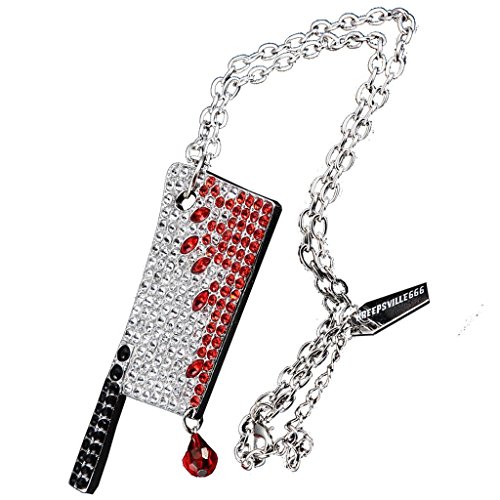 Algopix Similar Product 9 - Kreepsville 666 Diamonte Bloody Cleaver