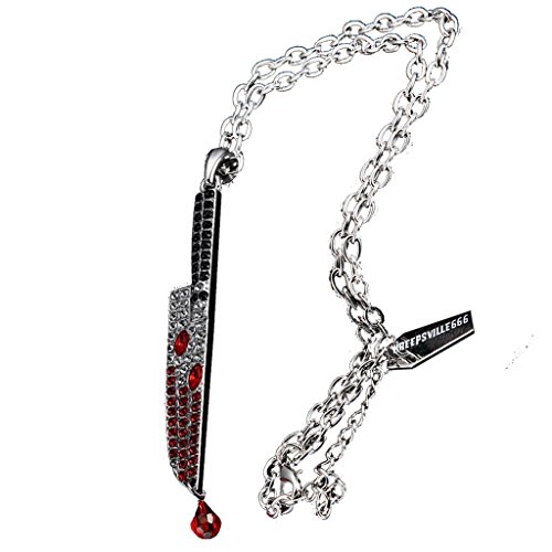 Algopix Similar Product 10 - Kreepsville 666 Diamonte Bloody Knife