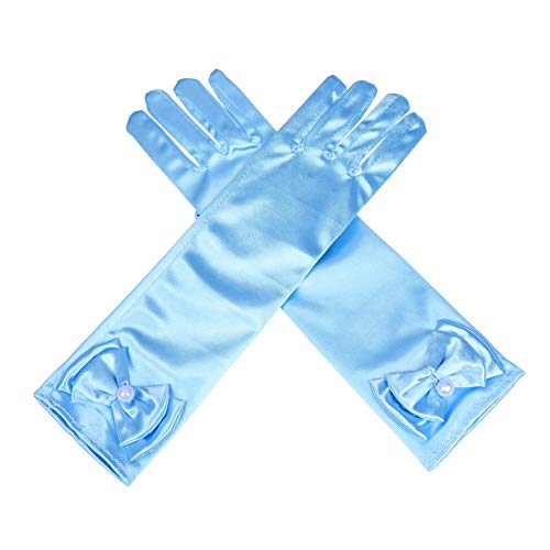Algopix Similar Product 2 - Lusiyu Girl Solid Color Long Elbow