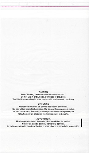 Algopix Similar Product 17 - Selfseal Suffocation Warning Clear