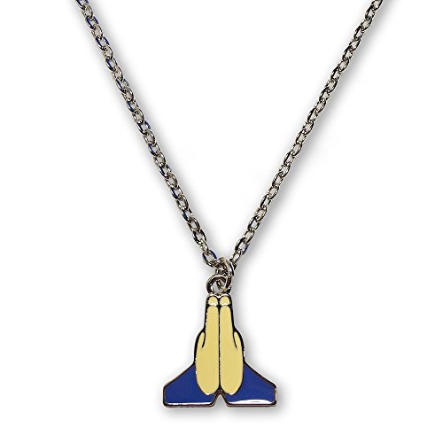Algopix Similar Product 19 - I EM JI Emoji Silver Chain Pendant