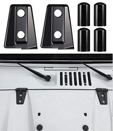Algopix Similar Product 12 - Hooke Road Black Hood Hinge Cover for