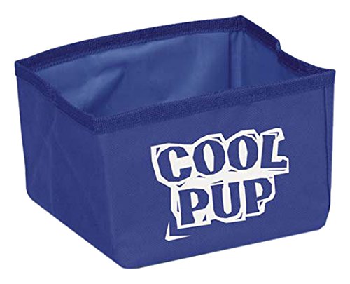Algopix Similar Product 11 - Cool Pup Portable Dog Bowl, Blue