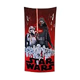 Algopix Similar Product 10 - Disney Star Wars Bath Towel RedBlack