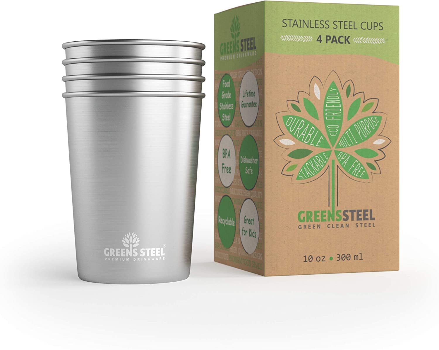 Algopix Similar Product 7 - Stainless Steel Cups 10oz Tumbler 4