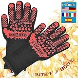 Algopix Similar Product 14 - Amazing BBQ Gloves 1472F Extreme