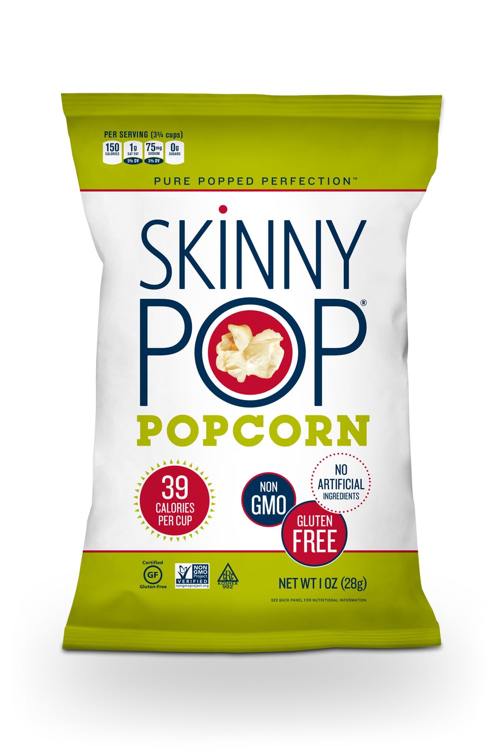Algopix Similar Product 16 - PCN00408 Skinnypop Popcorn Popcorn
