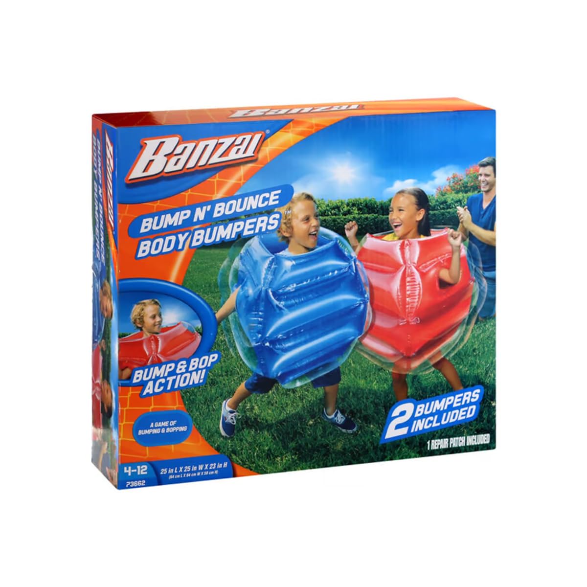 Algopix Similar Product 18 - BANZAI Bump N Bounce Body Bumpers A