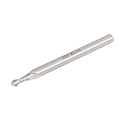 Algopix Similar Product 13 - uxcell R2 Cutting Radius Straight Shank