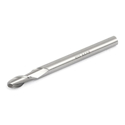 Algopix Similar Product 20 - uxcell R4 Cutting Radius Straight Shank