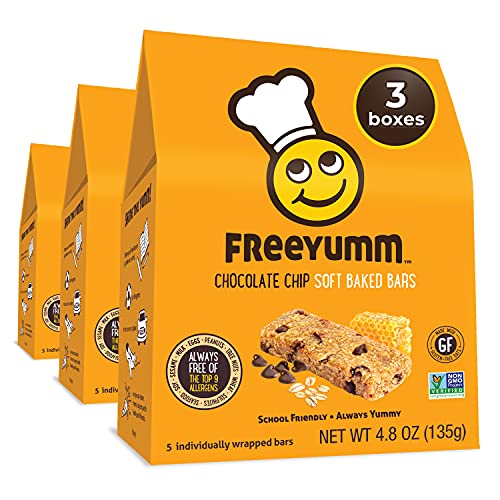Algopix Similar Product 2 - FreeYumm Chocolate Chip Soft Baked Bars