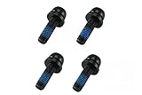 Algopix Similar Product 18 - 4 Alloy Colored M6 Bolts for Adaptors