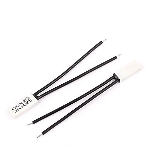 Algopix Similar Product 4 - uxcell 2 Pcs KSD9700 250V 5A 60C NO