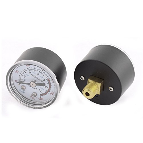 Algopix Similar Product 2 - uxcell Air Compressor Pressure Gauge
