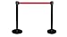 Algopix Similar Product 1 - FixtureDisplays Black Crowd Control