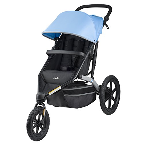 Algopix Similar Product 7 - Evenflo Charleston Jogger, Sky Blue