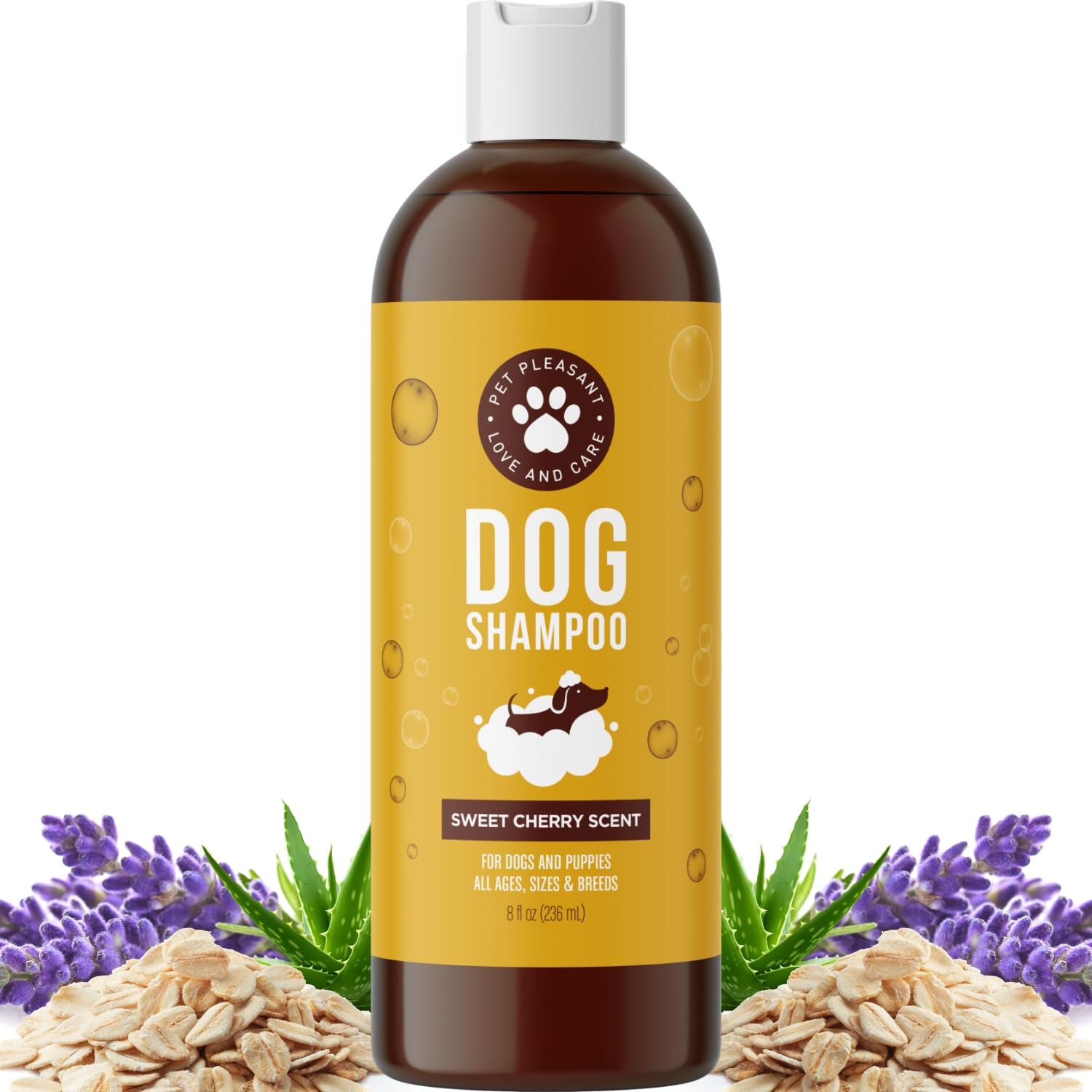 Algopix Similar Product 18 - Soothing Oatmeal Shampoo for Dogs 