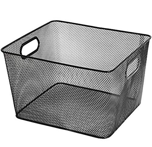 Algopix Similar Product 16 - Mesh Open Bin Storage Basket Organizer