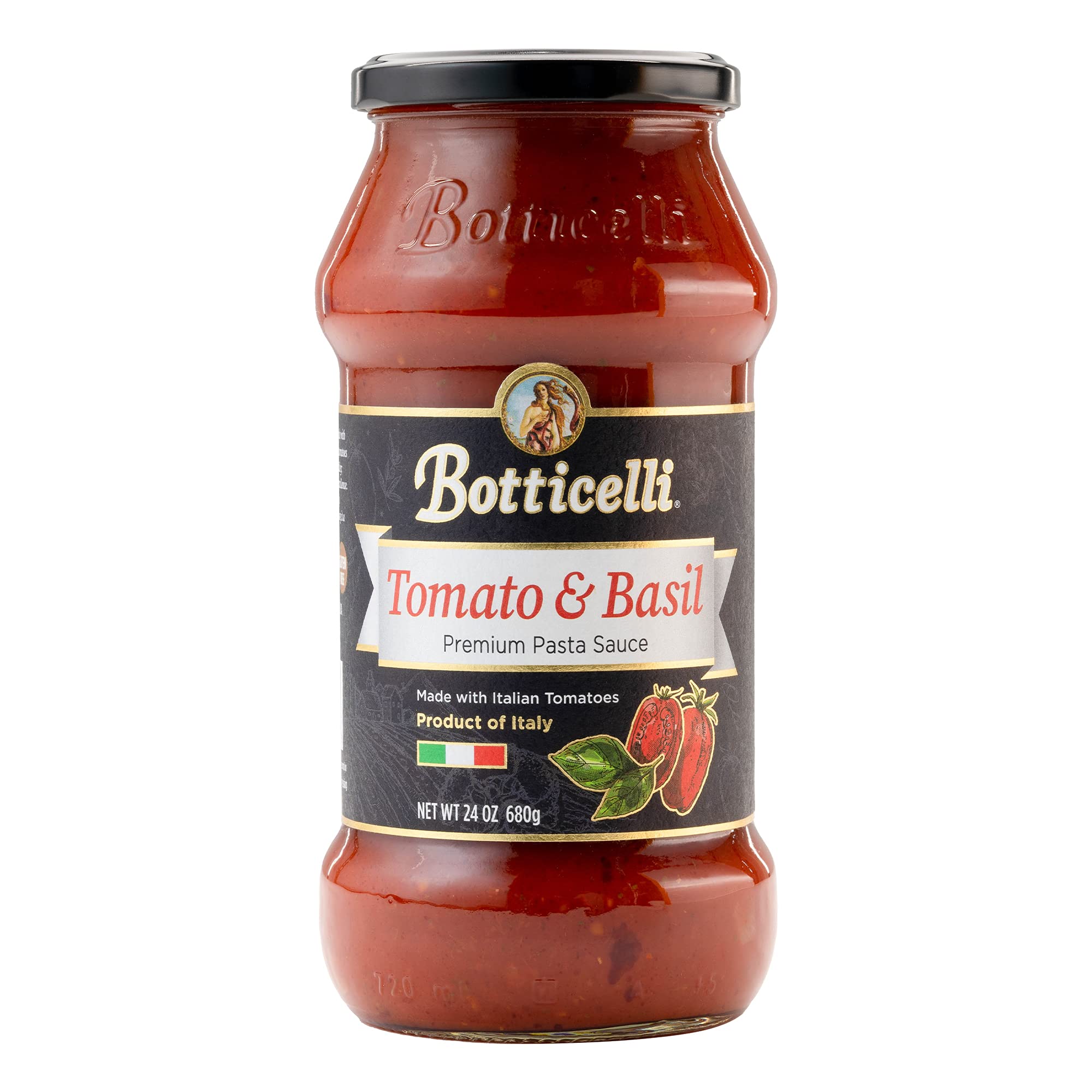Algopix Similar Product 5 - Tomato  Basil Premium Pasta Sauce by