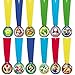 Algopix Similar Product 3 - amscan Super Mario Mini Award Medals