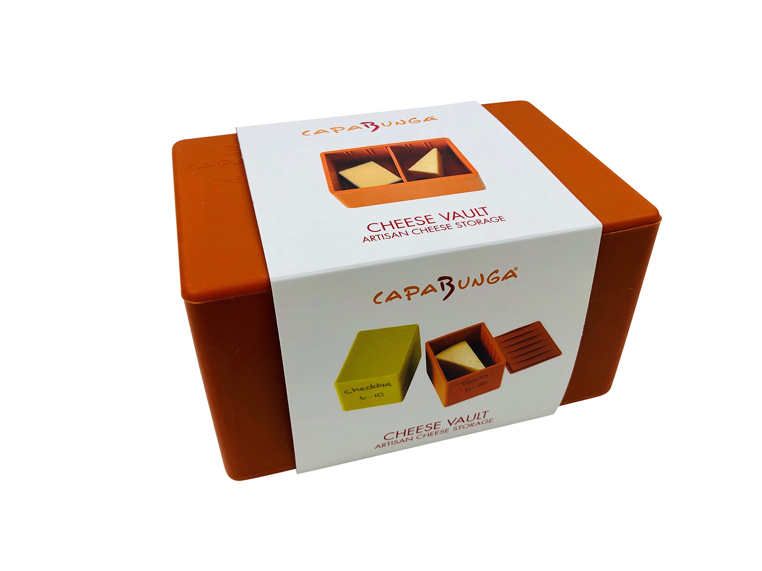 Algopix Similar Product 3 - CapaBunga Cheese Vault, Orange