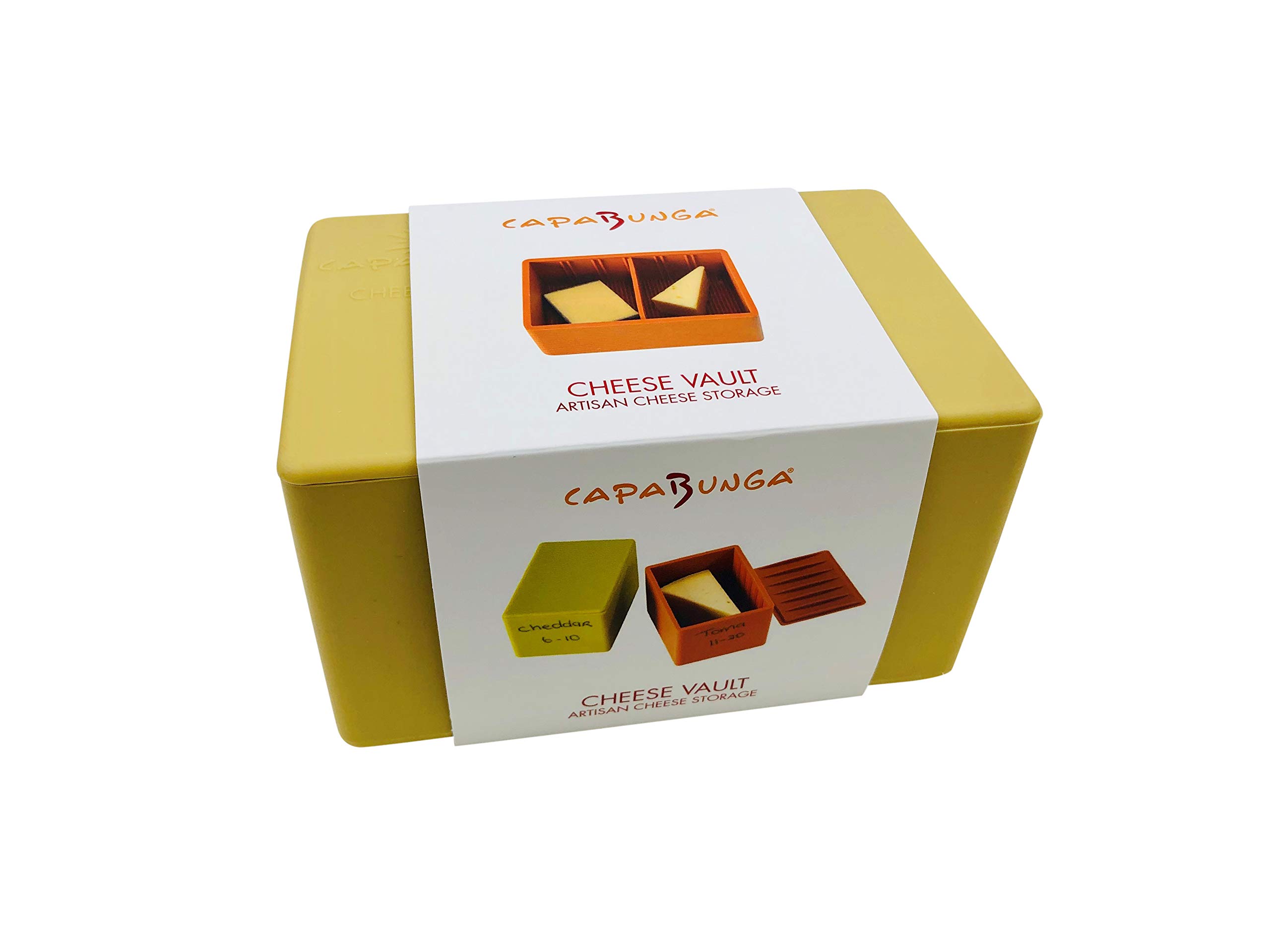 Algopix Similar Product 17 - CapaBunga Cheese Vault with Divider 