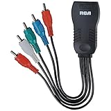 Algopix Similar Product 15 - Blk HDMI Compon Adapter