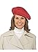 Algopix Similar Product 10 - Ladies' Faux Fur Beret, Red