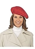 Algopix Similar Product 2 - Ladies' Faux Fur Beret, Red