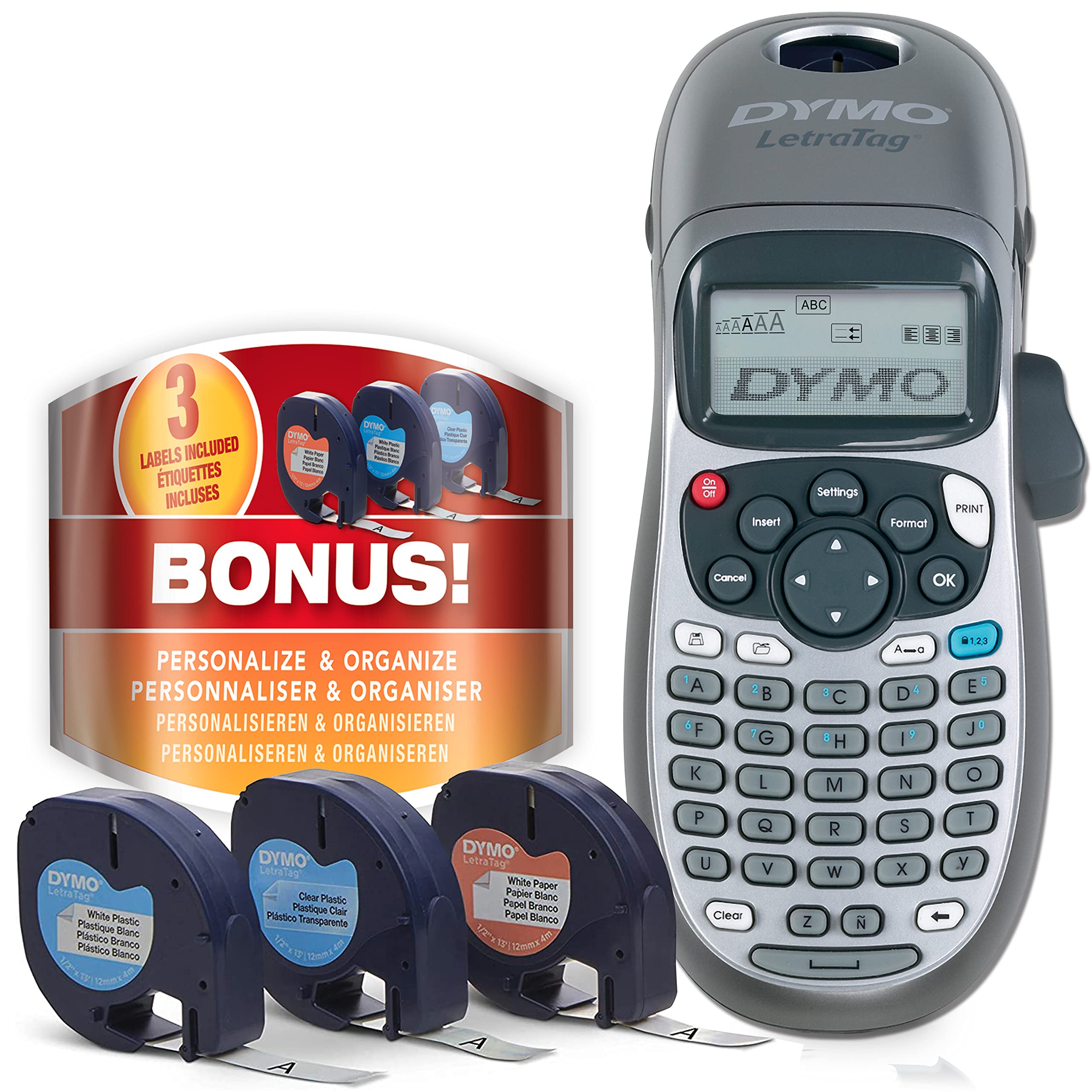Algopix Similar Product 15 - DYMO Label Maker Machine with Tape 