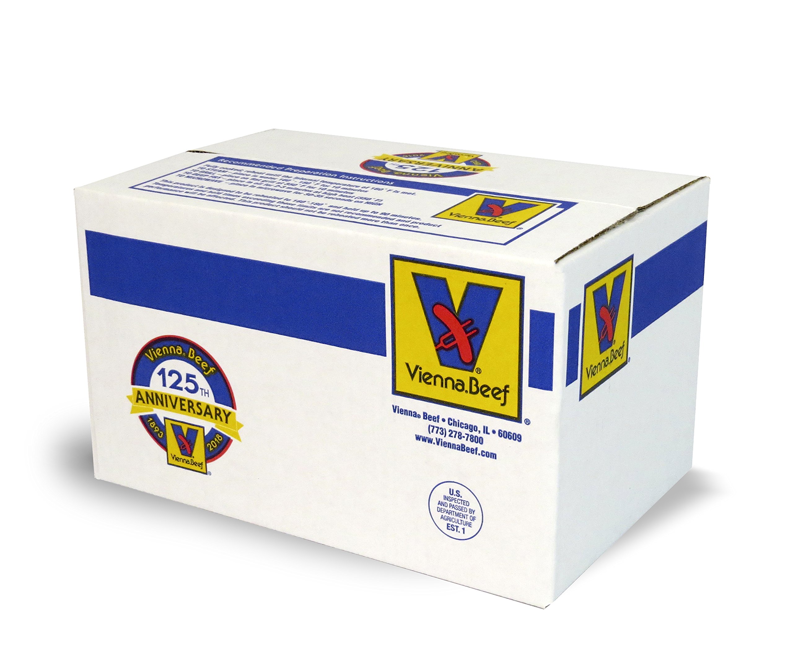Algopix Similar Product 8 - Vienna Beef Natural Casing Jumbo
