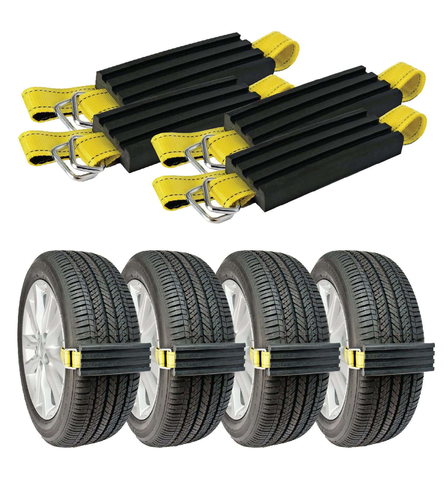 Algopix Similar Product 4 - TRACGRABBER Tire Traction Device for