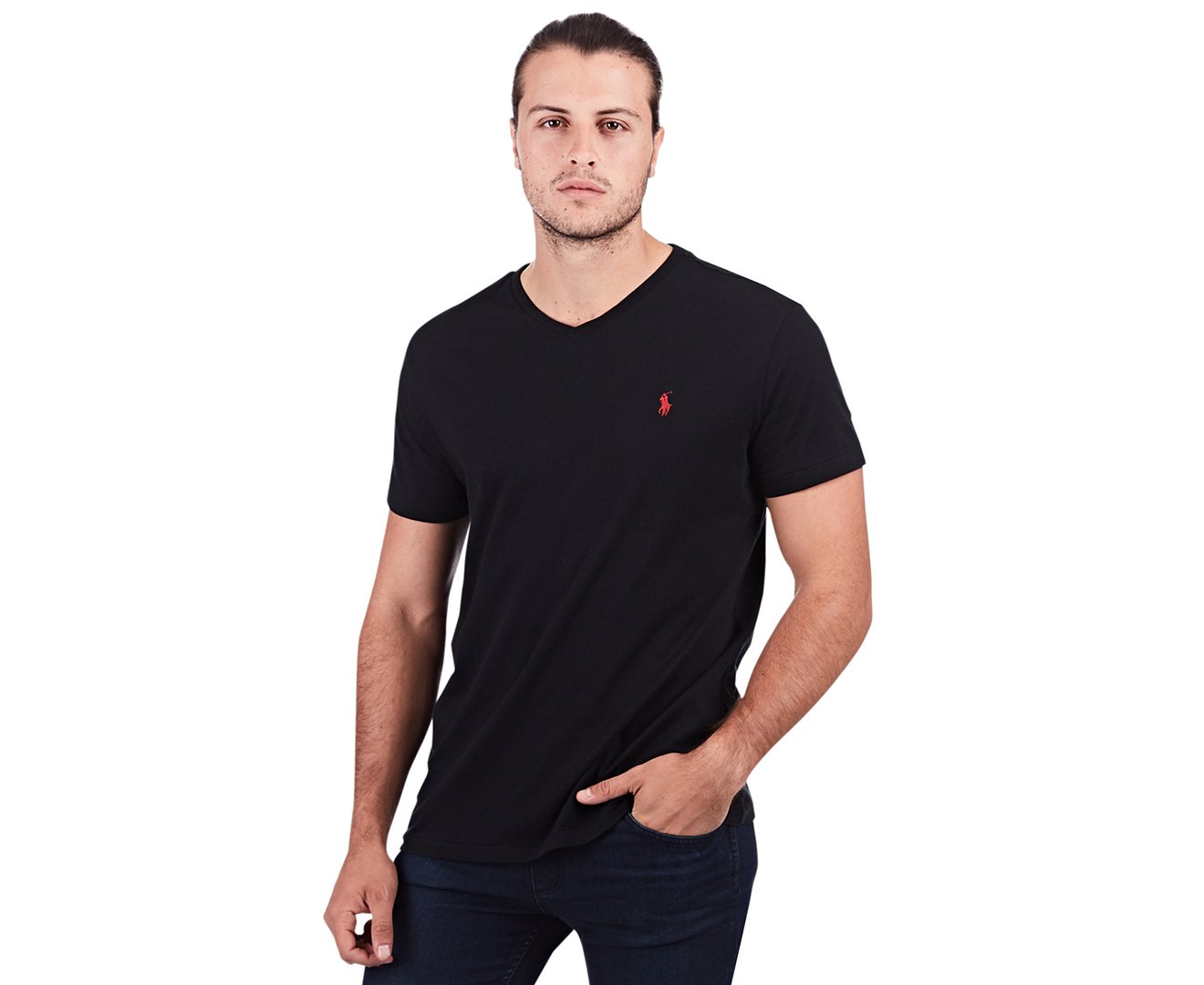 Algopix Similar Product 14 - Polo RL Mens Classic Fit VNeck Pony