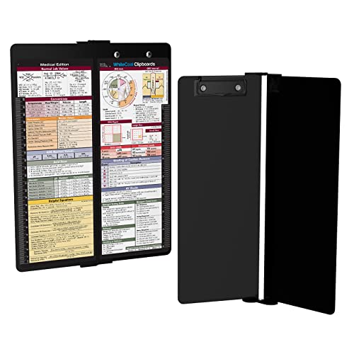 Algopix Similar Product 9 - WhiteCoat Clipboard Vertical  Black