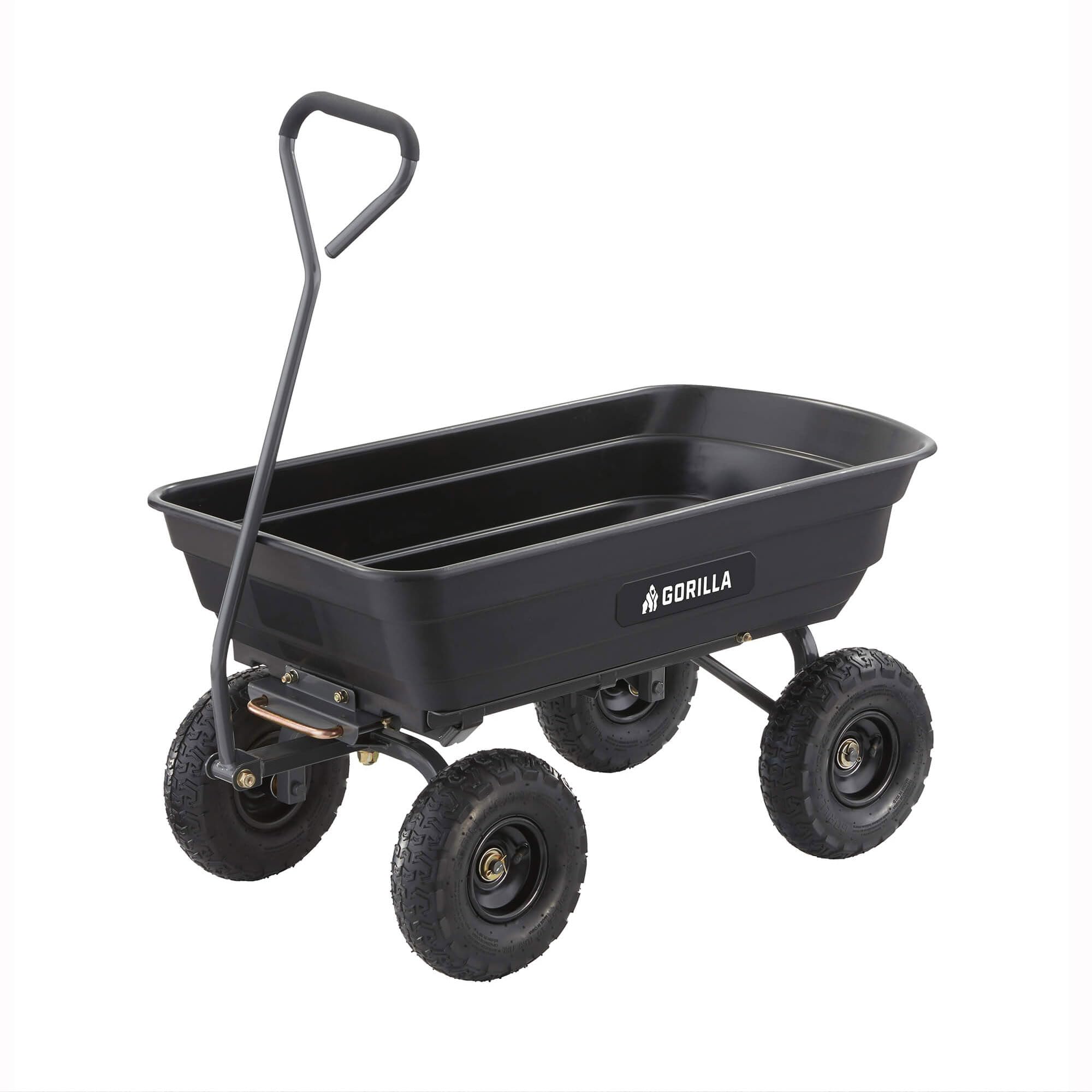 Algopix Similar Product 11 - Gorilla Carts Utility Cart with Steel