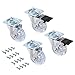 Algopix Similar Product 7 - Emuca 2036020 Pack of 4 Transparent