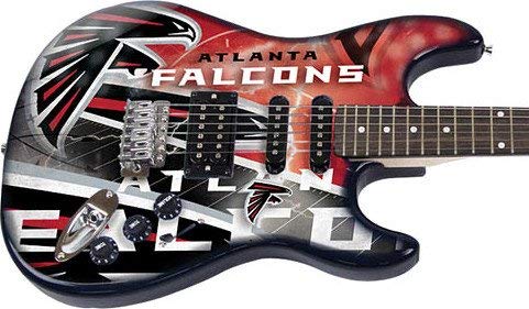 Algopix Similar Product 12 - Woodrow Guitar by The Sports Vault NFL