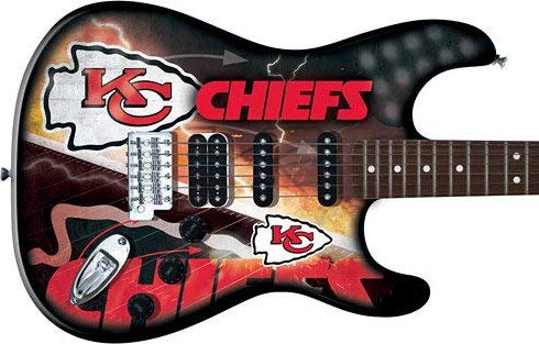 Algopix Similar Product 8 - Woodrow Guitar by The Sports Vault NFL
