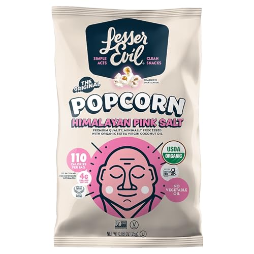Algopix Similar Product 20 - LesserEvil Organic Popcorn Himalayan