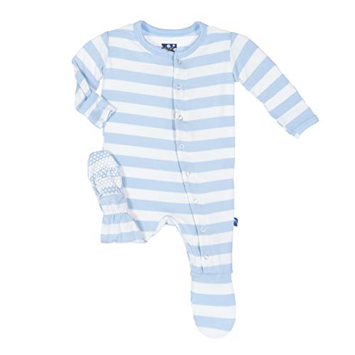 Algopix Similar Product 1 - KicKee Pants Print Footie with Snaps